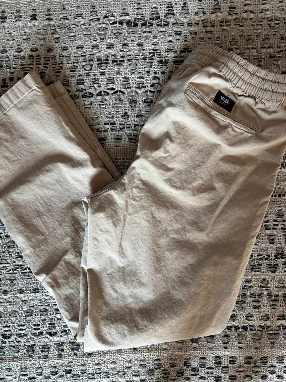 Vans Men's Olive and Khaki tan Utility Chinos
